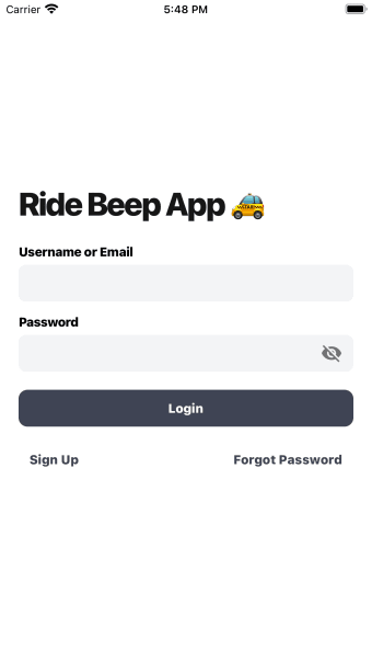 Ride Beep App