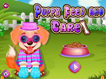 Puppy Pet Care And Feed