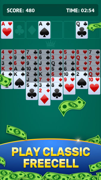 Freecell Cash: Win Real Money