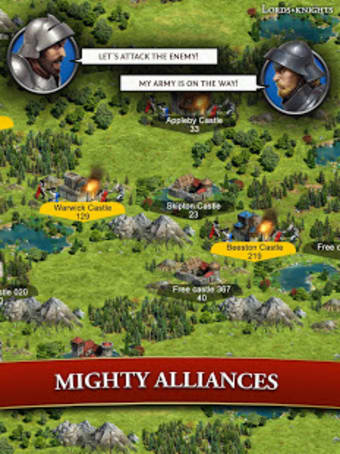 Lords  Knights - Medieval Building Strategy MMO
