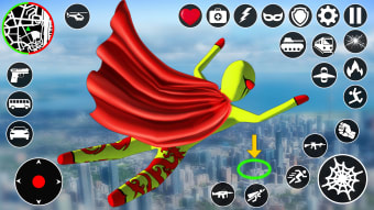 Flying Spider Stickman Rope 3D