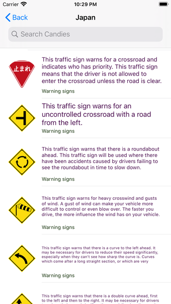 Road signs world Quiz