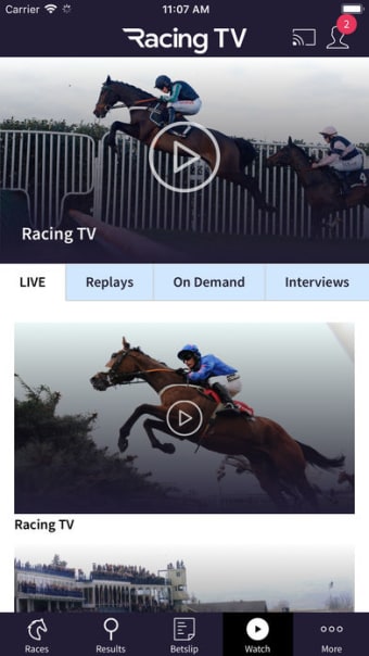 Racing TV – Live horse racing