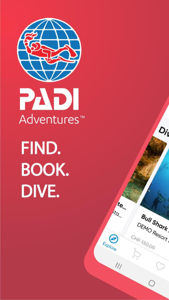 PADI Adventures: book your diving online
