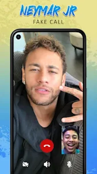 Neymar Fake Video Call Prank