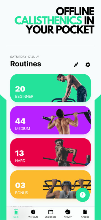 Street Workout App