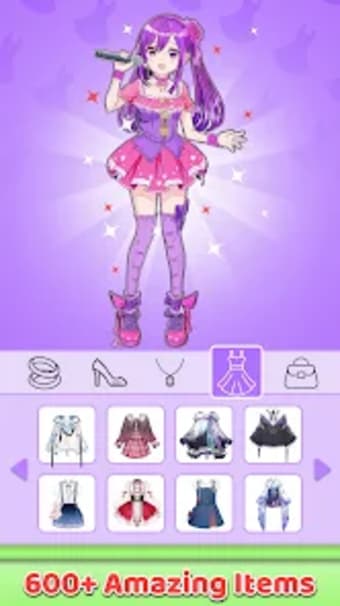 Anime Cute Doll Dress Up Games