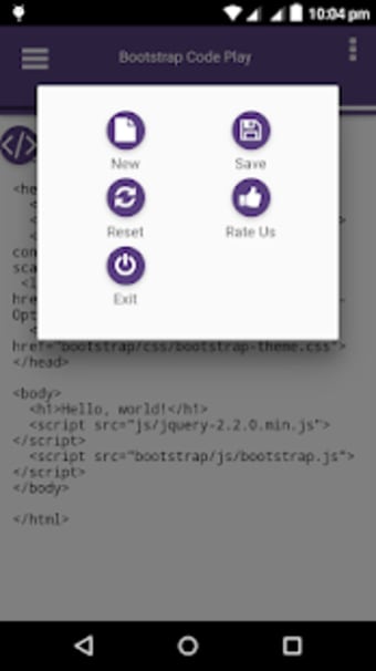 Bootstrap Code Play