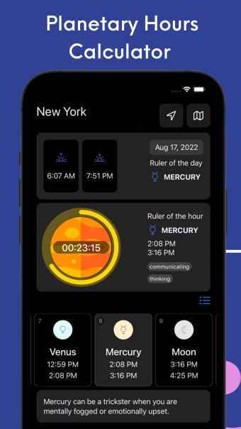 Planetaro: Planetary Hours App