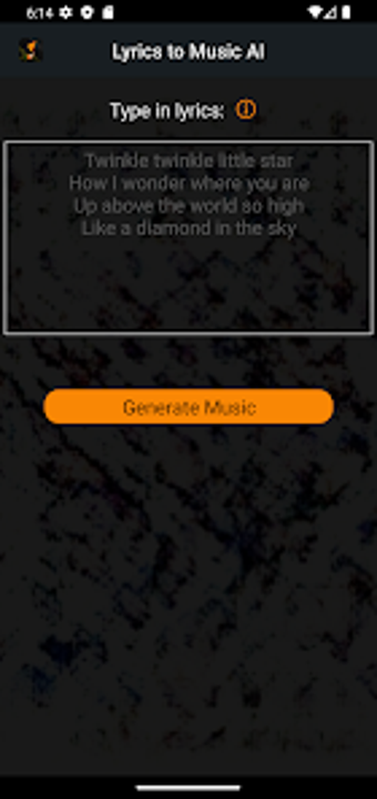 Lyrics to Music AI