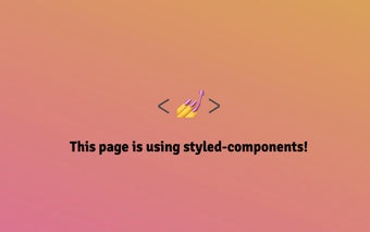 Styled Components Indicator