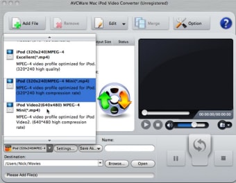 AVCWare Mac iPod Video Converter