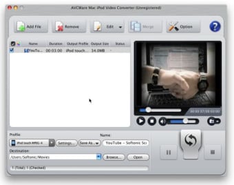 AVCWare Mac iPod Video Converter 