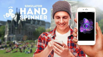 Hand spinner simulator