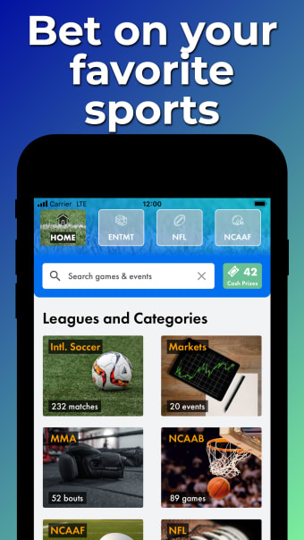 WagerLab - Sports Betting Game