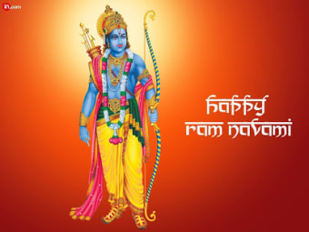 Happy Ram Navami Greeting Card