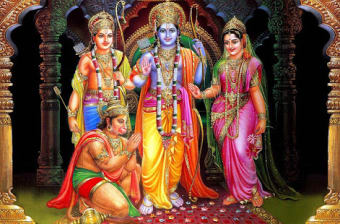 Happy Ram Navami Greeting Card