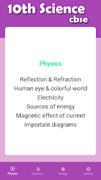 CBSE MCQ - Class 10th Science