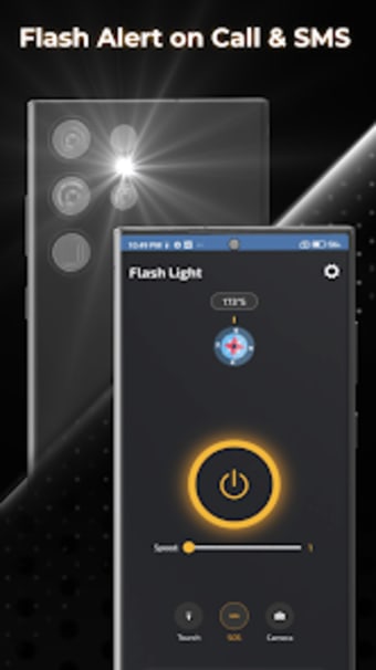 LED Flashlight - Flash Alert