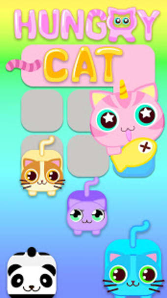 Hungry Cat  line way connect puzzle game