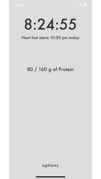 Feaster - Track Fasts  Macros