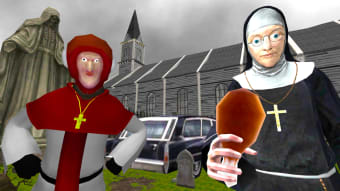 Nun and Monk Neighbor Escape
