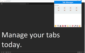Tab Manager for Google Chrome™