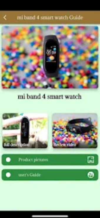 mi band 4 smart watch Guide