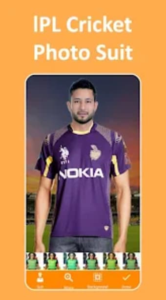 IPL Cricket Photo Suit 2021