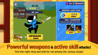 Jumping Ninja Battle - 2Player