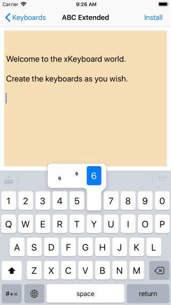 xKeyboard - Custom Keyboard