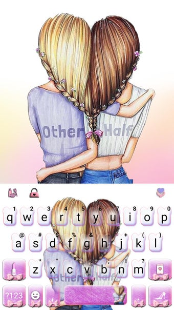 Bff Friends Keyboard Theme