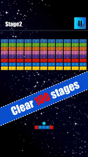 Breakout of fire - Arkanoid game