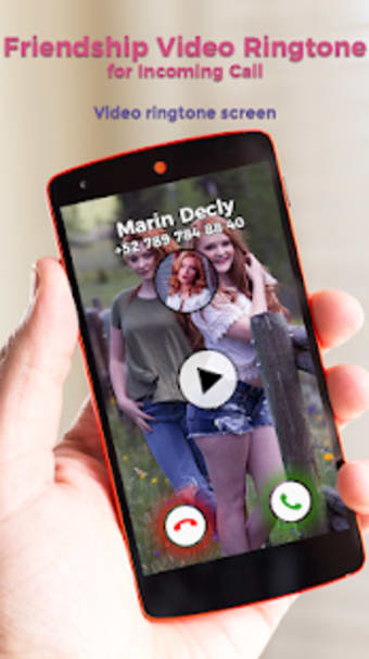 Friendship Video Ringtone for Incoming Call