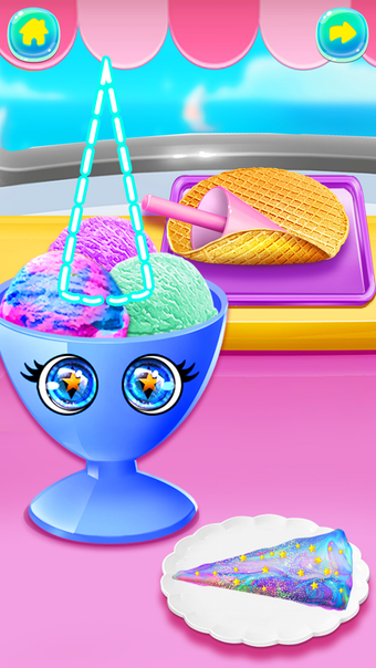 Princess Ice Cream Maker Games