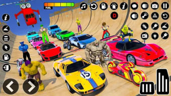 Gt Stunt Car: Ramp Car Games