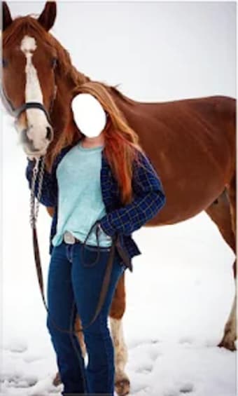 Girl Horse Photo Suit