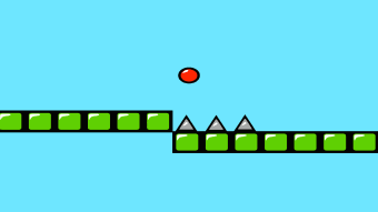 Red Bouncing Ball Spikes Free