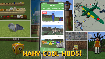 AddMods mods for Minecraft PE