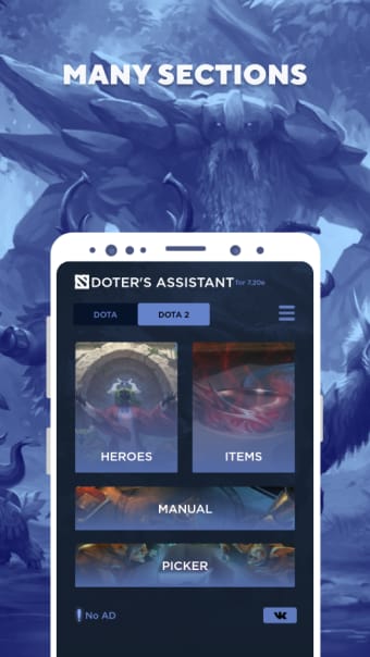 Doters assistant for Dota 2