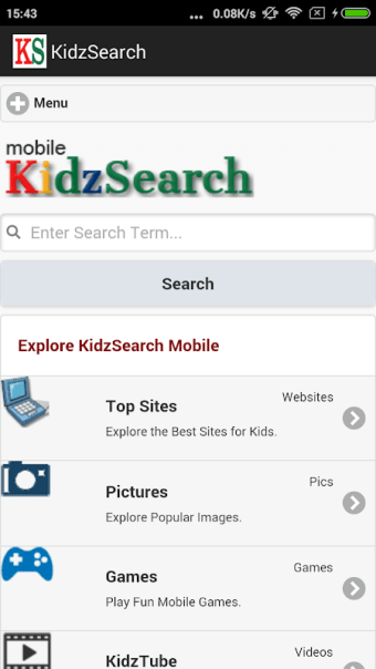 KidzSearch Safe Web Browser