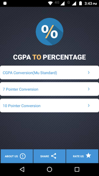 CGPA To Percentage (MU)