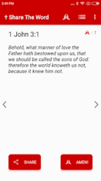 Daily Bible Verse - Easy Share