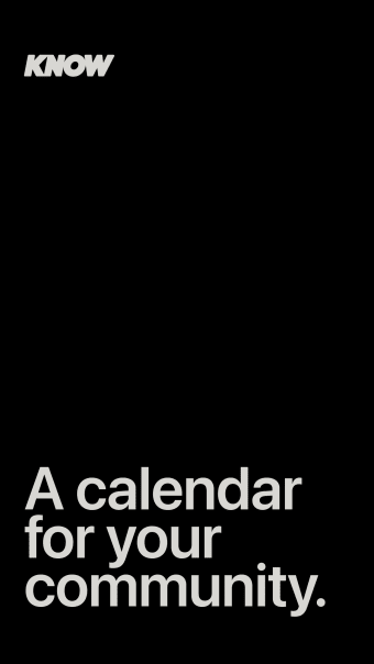 Know : Video Event Calendar.