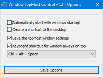 Window TopMost Control