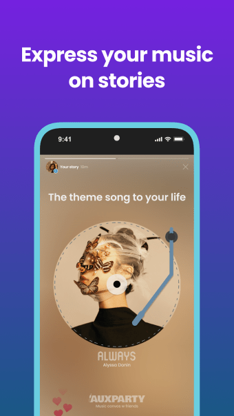 Auxparty - music sharing