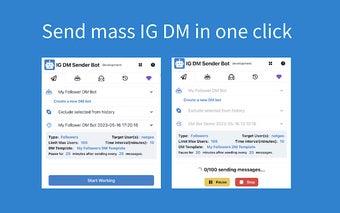 IG DM Sender Bot - DM Automation Bot