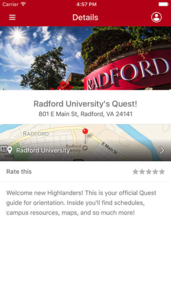 Radford University Guides