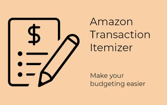 Amazon Transaction Itemizer