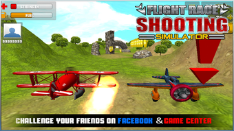 Flight Race Shooting Simulator